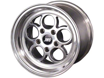 JMS Savage Series Polished Wheel; Front Only; 17x4.5 (93-02 Camaro)