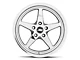JMS Avenger Series White Chrome Wheel; Rear Only; 17x10 (08-23 RWD Challenger)