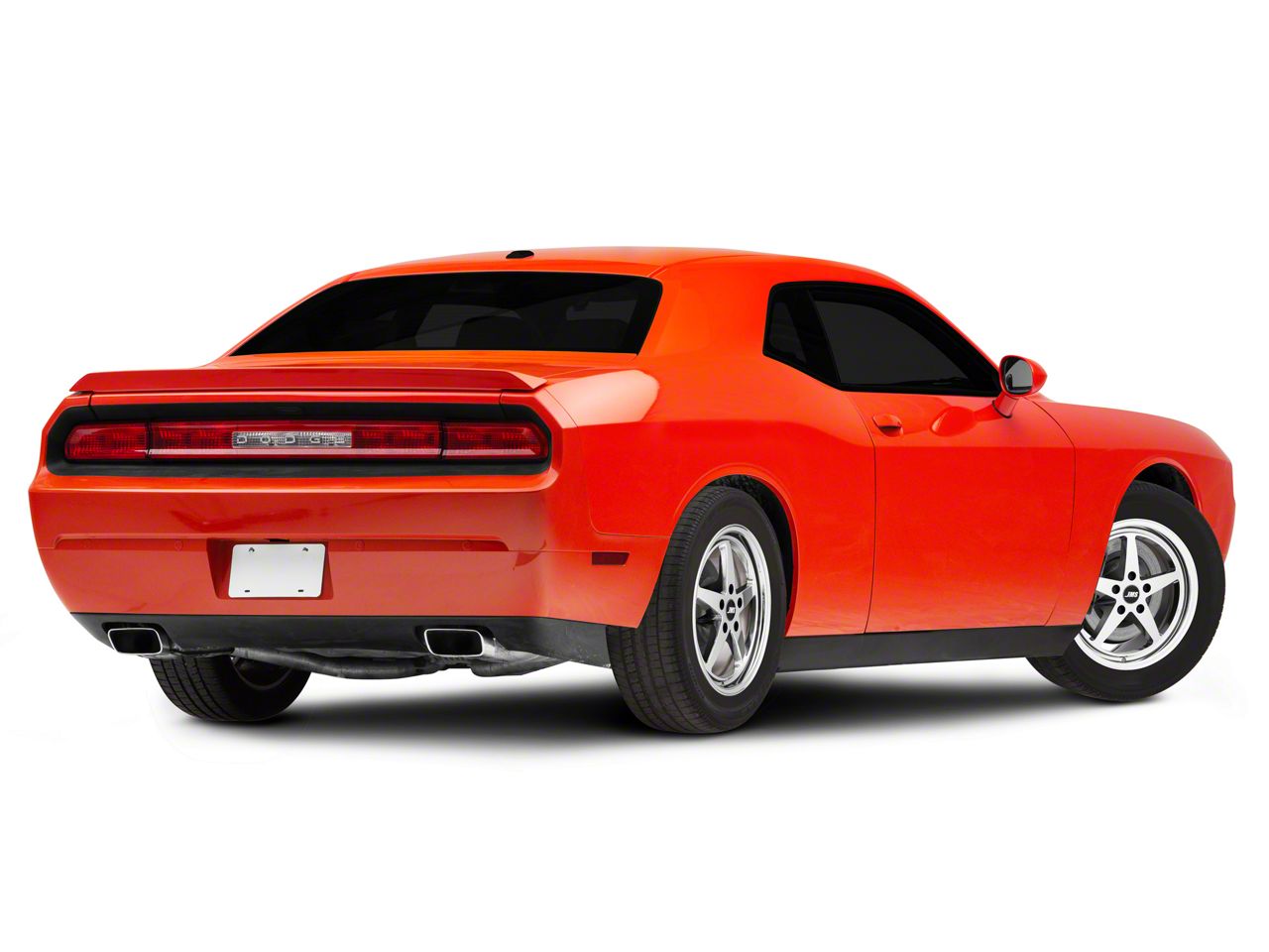 JMS Challenger Avenger Series White Chrome Wheel; Rear Only; 17x10