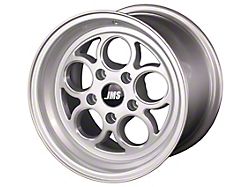 JMS Savage Series Silver Clear with Diamond Cut Wheel; Front Only; 17x4.5; -24.75mm Offset (08-23 RWD Challenger, Excluding SRT Demon, SRT Hellcat & SRT Jailbreak)