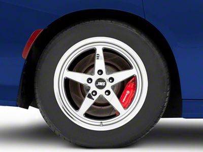 JMS Avenger Series White Chrome Wheel; Rear Only; 17x10; 20mm Offset (11-23 RWD Charger)