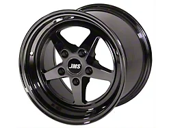 JMS Avenger Series Black Chrome Wheel; Rear Only; 17x10 (05-13 Corvette C6)