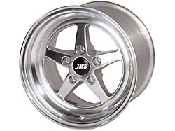 JMS Avenger Series Polished Wheel; Rear Only; 17x10; 51.50mm Offset (05-13 Corvette C6)