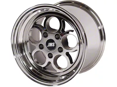 JMS Savage Series Chrome Wheel; Rear Only; 17x10; 51.50mm Offset (05-13 Corvette C6)