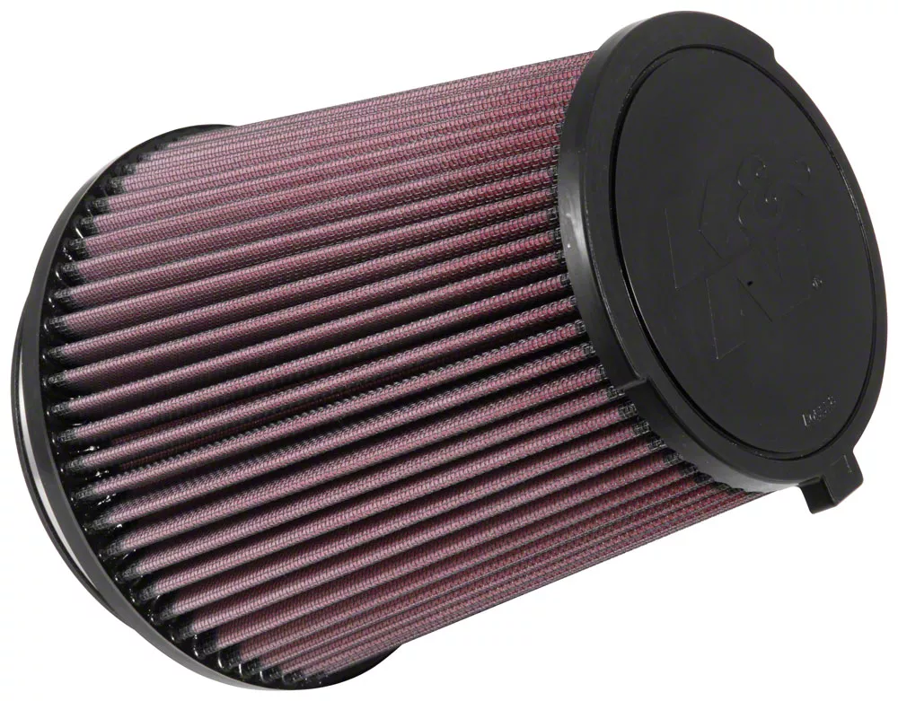 K&N Drop-In Replacement Air Filter (2015-2023 Mustang GT, EcoBoost, V6)  (33-5029)