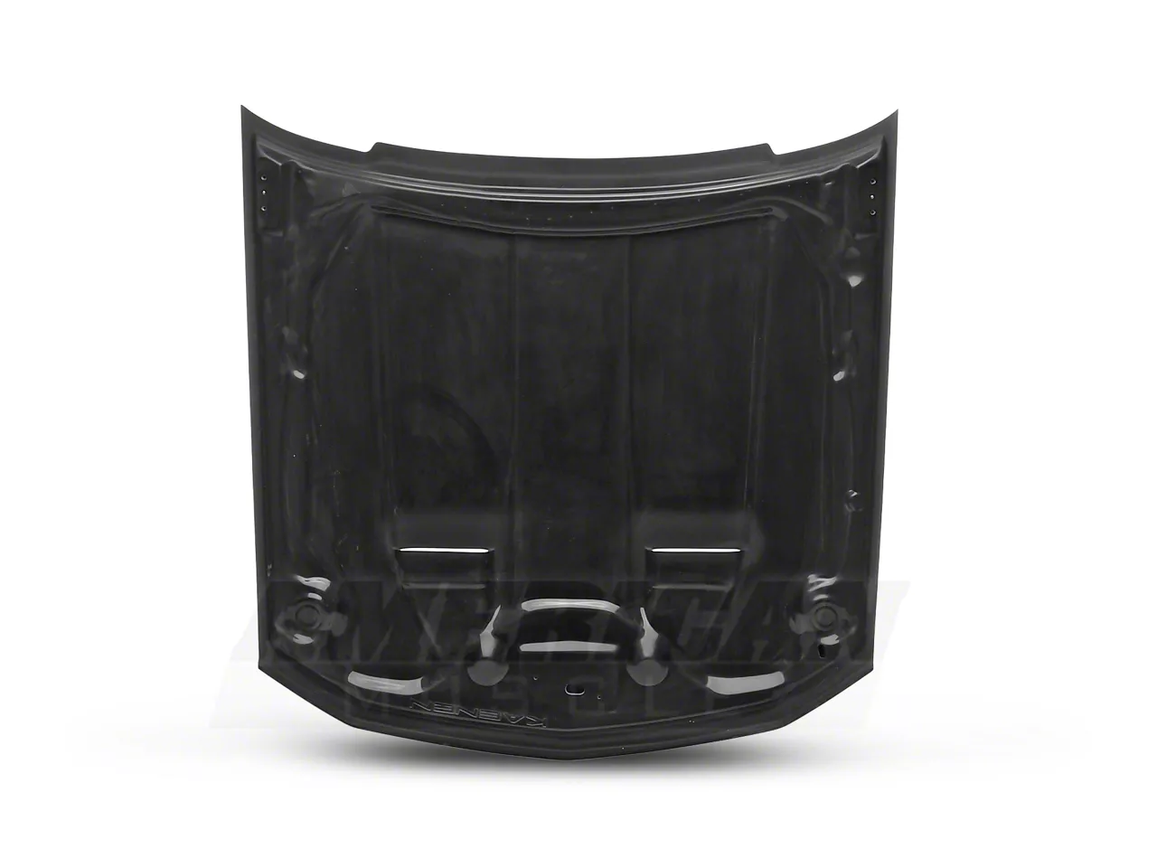 Mustang Mach 1 Style Hood; Unpainted (05-09 Mustang GT, V6 Mustang Mach 1 Style Hood; Unpainted (05-09 Mustang GT, V6