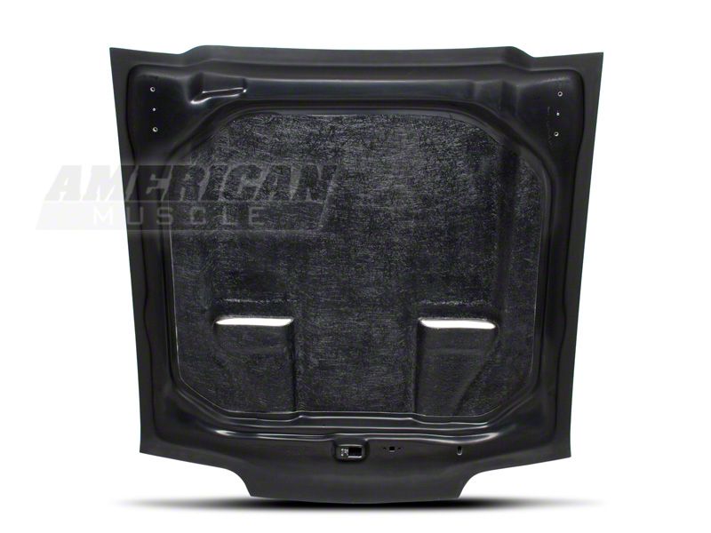 Mustang Mach 1 Style Hood; Unpainted (87-93 Mustang) - Free