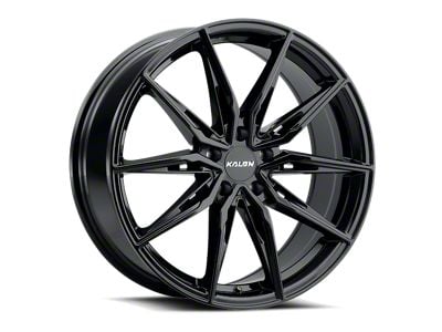 Kalon Cypher Gloss Black Wheel; 17x8; 35mm Offset (07-10 AWD Charger)