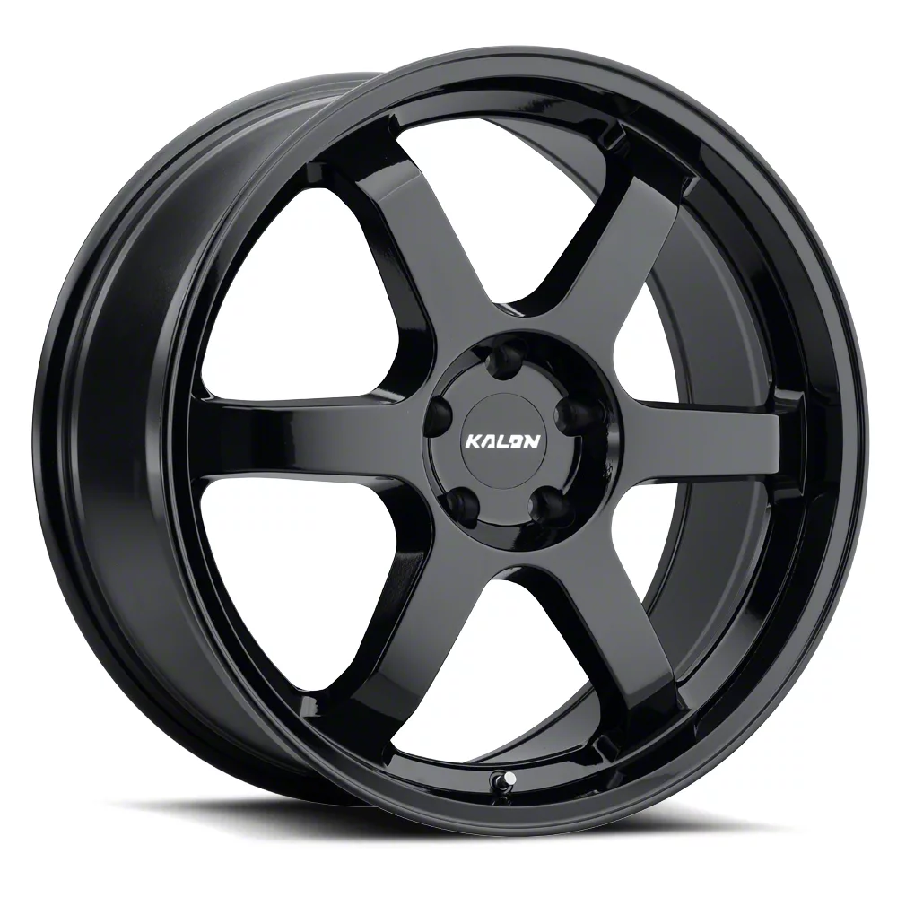 Kalon Charger Suzuka Gloss Black Wheel; 17x7.5; 35mm Offset 106A