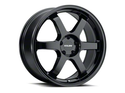 Kalon Suzuka Gloss Black Wheel; 17x7.5; 35mm Offset (07-10 AWD Charger)