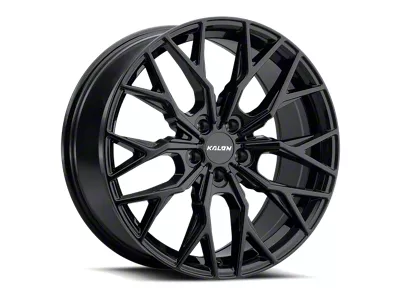 Kalon Inferno Gloss Black Wheel; 17x7.5; 40mm Offset (10-15 Camaro LS, LT)