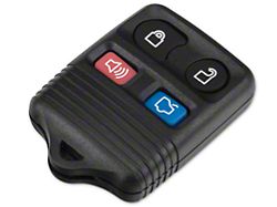 Keyless Entry Remote Case with Key Pad; Housing Only (99-09 Mustang)