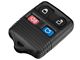 OPR Keyless Entry Remote Case with Key Pad; Housing Only (99-09 Mustang)