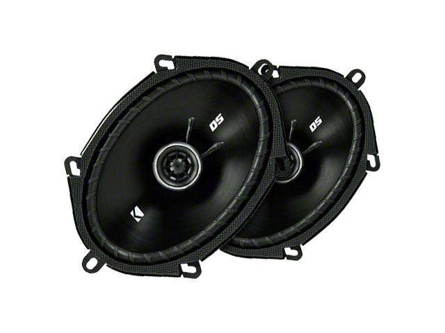 Kicker DS-Series Front and Rear Speaker Package (10-14 Mustang V6 Coupe)