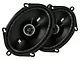 Kicker DS-Series Front and Rear Speaker Package (10-14 Mustang V6 Coupe)