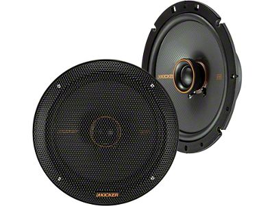 Kicker KS-Series Front and Rear Speaker Package (05-09 Mustang V6 Coupe)