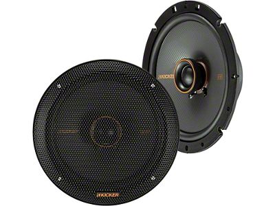 Kicker KS-Series Front and Rear Speaker Package (15-17 Mustang V6 Fastback)