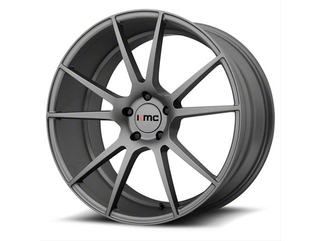 KMC Flux Charcoal Wheel; 20x8.5 (06-10 RWD Charger)