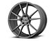 KMC Flux Charcoal Wheel; 20x8.5 (06-10 RWD Charger)