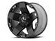 KMC Rockstar Car Matte Black Wheel; 18x8 (07-10 AWD Charger)