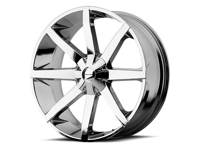 KMC Slide Chrome Wheel; 20x8.5 (08-23 RWD Challenger, Excluding Widebody)