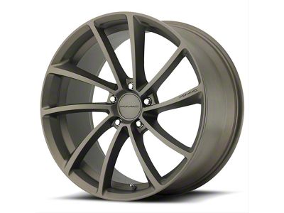 KMC Spin Matte Bronze Wheel; 19x8.5; 35mm Offset (08-23 RWD Challenger, Excluding Widebody)