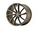 KMC Spin Matte Bronze Wheel; 19x9.5 (08-23 RWD Challenger, Excluding Widebody)