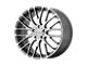 KMC Maze Pearl Gray with Brushed Face Wheel; 18x8 (21-24 Mustang Mach-E, Excluding GT)