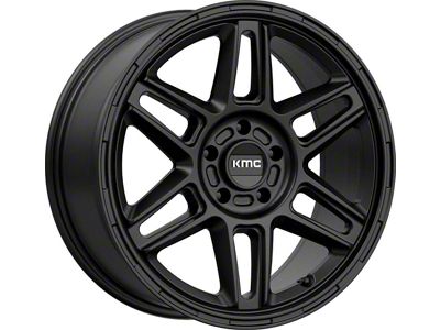 KMC Nomad Satin Black Wheel; 18x8 (21-24 Mustang Mach-E, Excluding GT)