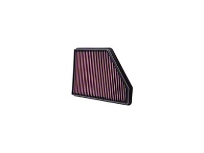 K&N Drop-In Replacement Air Filter (10-15 6.2L, V6 Camaro)