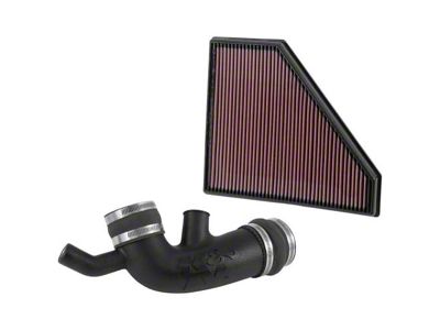 K&N Series 57 FIPK Intake Tube with Drop-In Air Filter (16-24 3.6L Camaro)