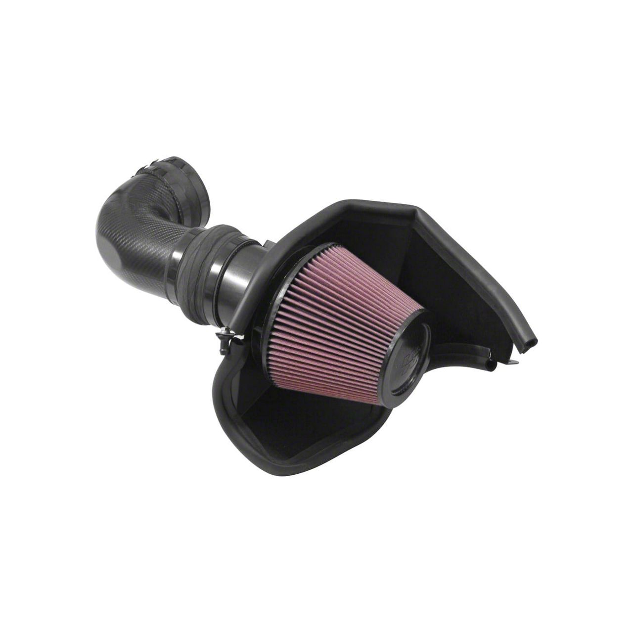 カルーンエアー CJ Classics Air Cleaner Black Round Super-Flow 14