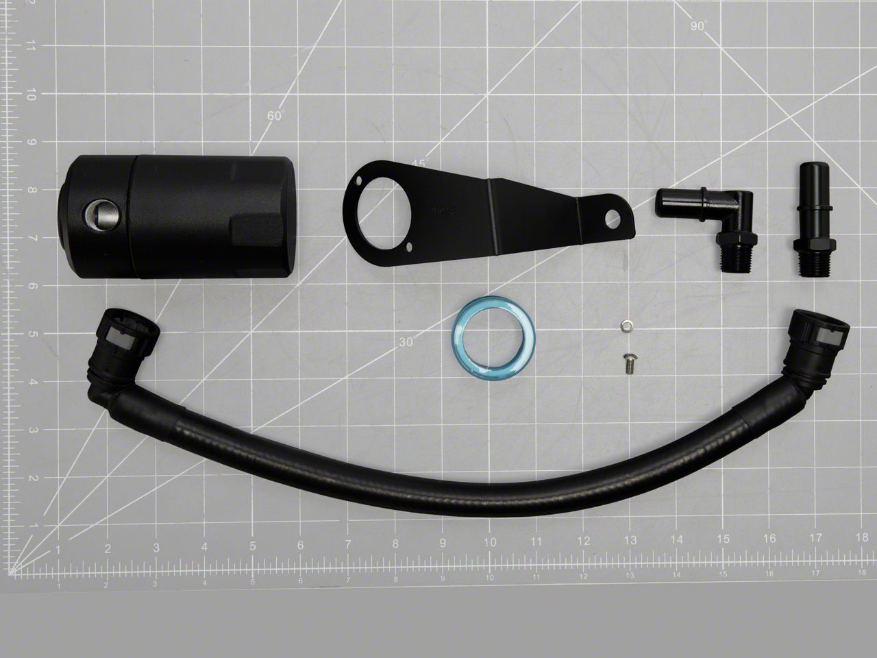 K&N Mustang Oil Catch Can 81-0833 (24-26 Mustang GT, Dark Horse w