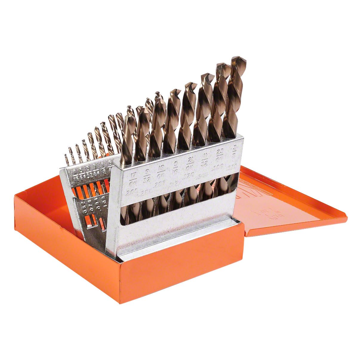KnKut Universal AM Left Hand Jobber Length Drill Bit Set; 21-Piece ...