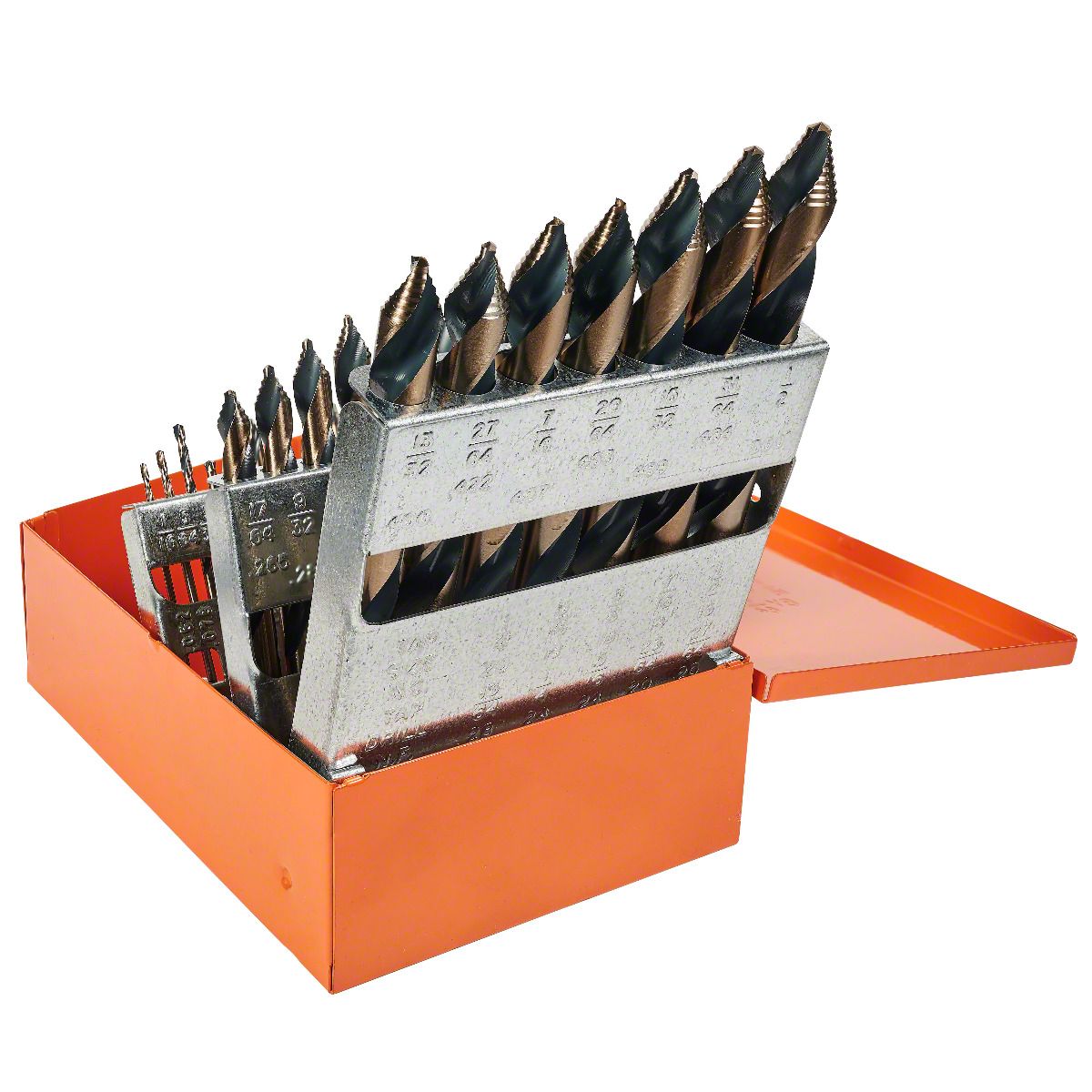 KnKut Universal AM Mechanics Length Step Point Drill Bit Set; 29-Piece ...