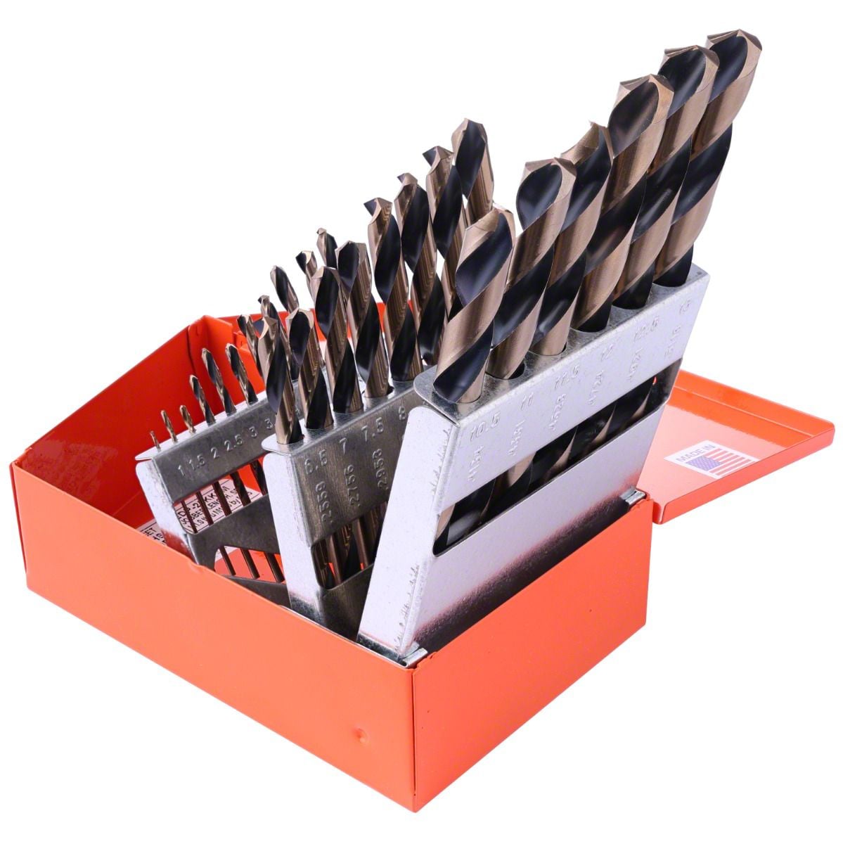 KnKut Universal AM Metric Jobber Length Drill Bit Set; 25-Piece 25KK5M ...