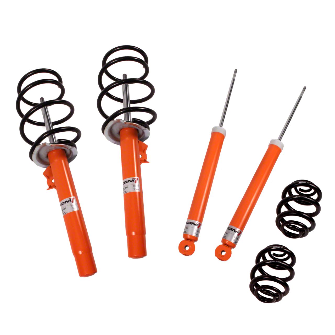 KONI Mustang STR.T Shock, Strut and Eibach ProKit Lowering Spring Kit