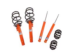 KONI STR.T Shock, Strut and Eibach Pro-Kit Lowering Spring Kit (94-04 Mustang GT Convertible)