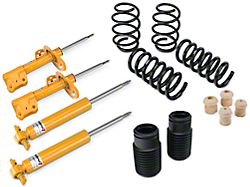 KONI Sport Adjustable Shock, Strut and Eibach Pro-Kit Lowering Spring Kit (15-24 Mustang GT w/o MagneRide)