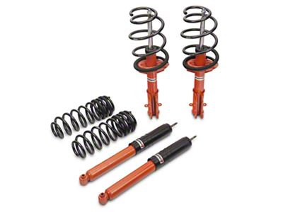 KONI STR.T Shock, Strut and Eibach Pro-Kit Lowering Spring Kit (11-14 Mustang GT, V6)