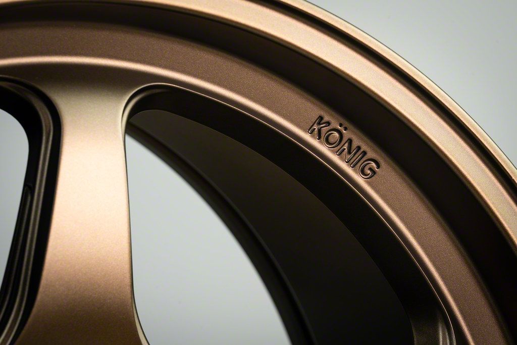 Konig Mustang Hyperspec Matte Bronze Wheel; 18x8.5; 43mm Offset