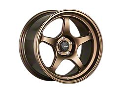 Konig Hyperspec Matte Bronze Wheel; Rear Only; 18x10.5; 22mm Offset (05-09 Mustang GT, V6)