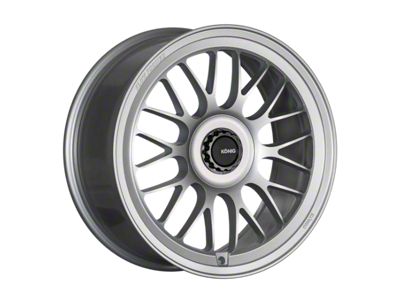 Konig MRK1XR Satin Silver Wheel; Rear Only; 21x10.5; 40mm Offset (05-09 Mustang)