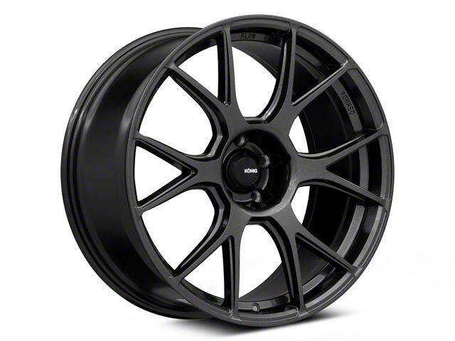 Konig Ampliform Dark Metallic Graphite Wheel; 20x9.5 (06-10 RWD Charger)