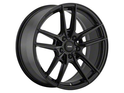 Konig Myth Gloss Black Wheel; 19x8.5; 40mm Offset (10-15 Camaro)