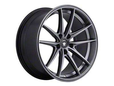 Konig Oversteer Gloss Opal Gray Wheel; 19x8.5 (10-15 Camaro)