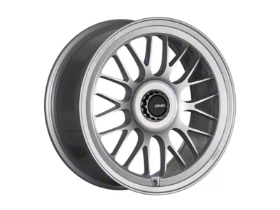 Konig MRK1XR Satin Silver Wheel; 21x9.5; 35mm Offset (15-23 Mustang GT, EcoBoost, V6)