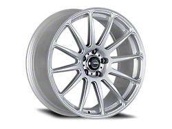 Konig Aeris Steel Silver Wheel; 19x8.5; 35mm Offset (16-24 Camaro LS, LT, LT1)