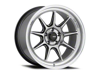 Konig Countergram Hyper Chrome Machined Wheel; 18x8.5; 43mm Offset (21-25 Mustang Mach-E, Excluding GT)