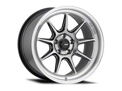 Konig Countergram Hyper Chrome Machined Wheel; 18x8.5 (21-24 Mustang Mach-E, Excluding GT)